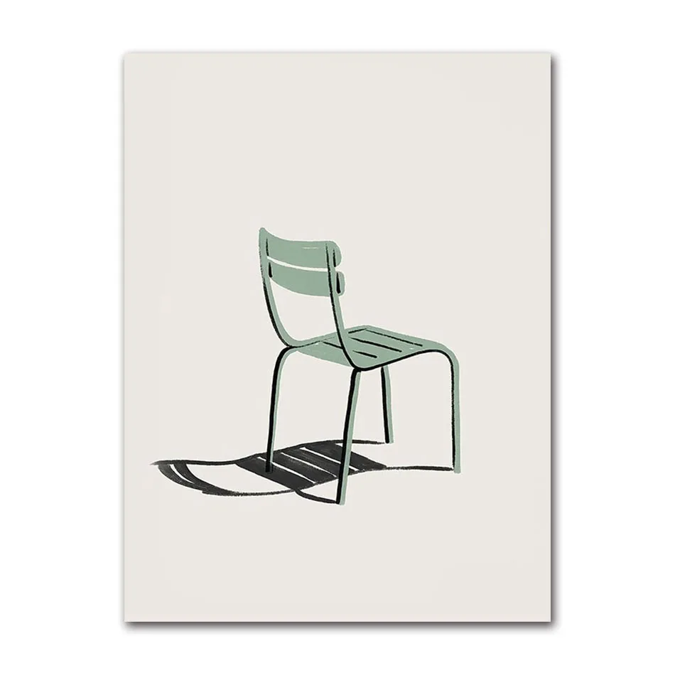 Żaglówka i ocean - minimalistyczny plakat Burgundia