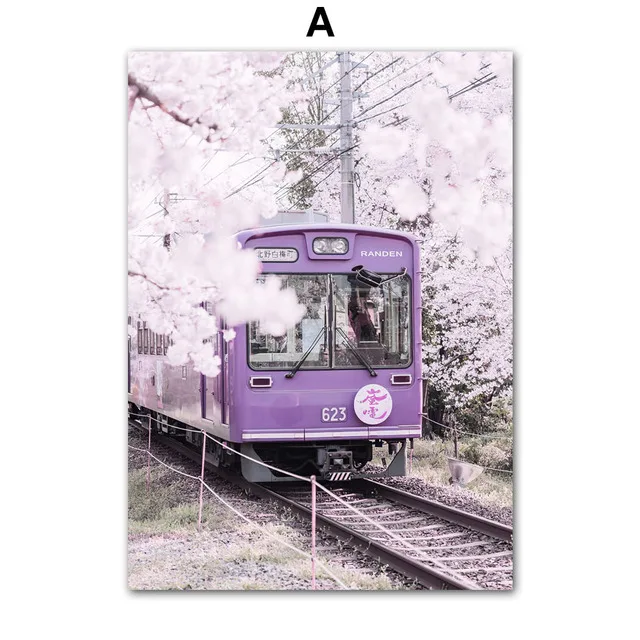 Pole lawendy - minimalistyczny plakat krajobrazowy żółty
