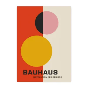 Słońce i tęcza - abstrakcja w stylu Bauhaus Czekolada