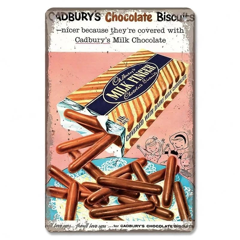 Vintage tabliczka czekolada i cukierki Fioletowy