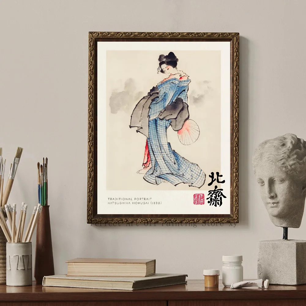 Wielka fala - japońska grafika Hokusai Srebrny